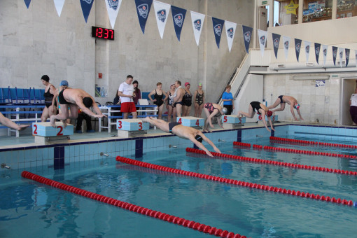 В Доме физкультуры прошли соревнования по плаванию в рамках VIII Спартакиады среди ветеранов